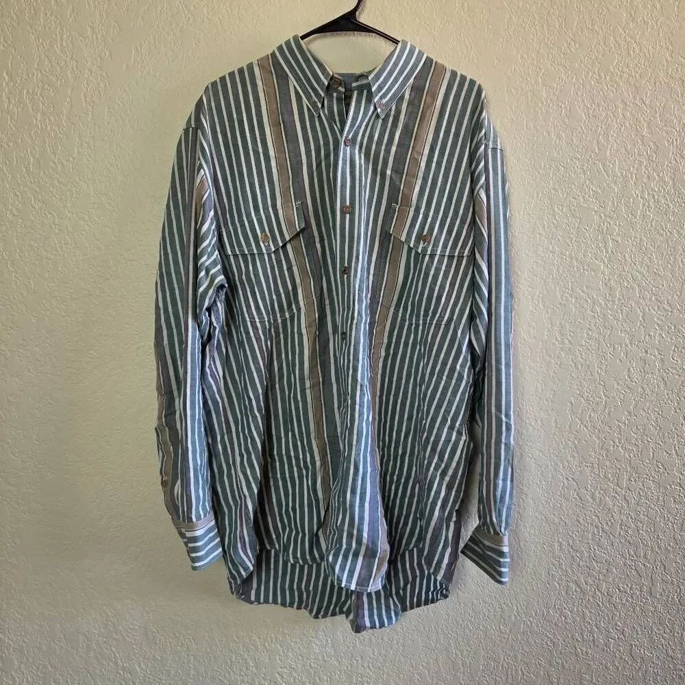 Roper Striped Button Down Shirt